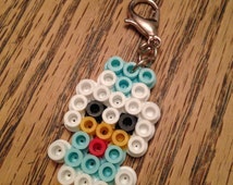 Popular items for perler bead keychain on Etsy