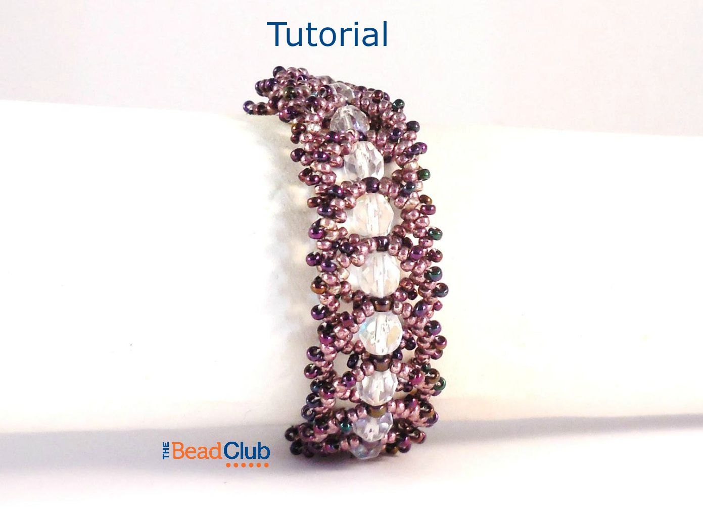 Flat+Spiral+Beading+Stitch Flat Spiral Stitch Bracelet Beading Pattern by TheBeadClubLounge