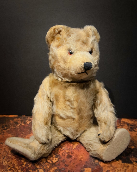 Antique Steiff Golden Mohair Teddy Bear