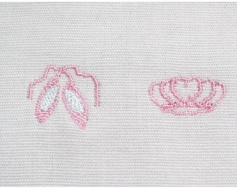 Ballerina machine embroidery patterns, digital file