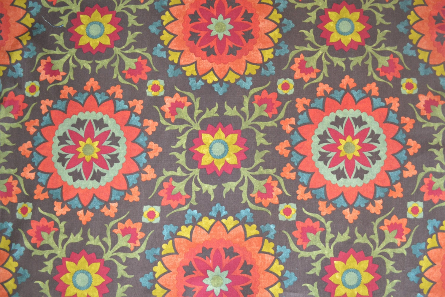 Suzani Fabric by the Yard Richloom Cynthia by