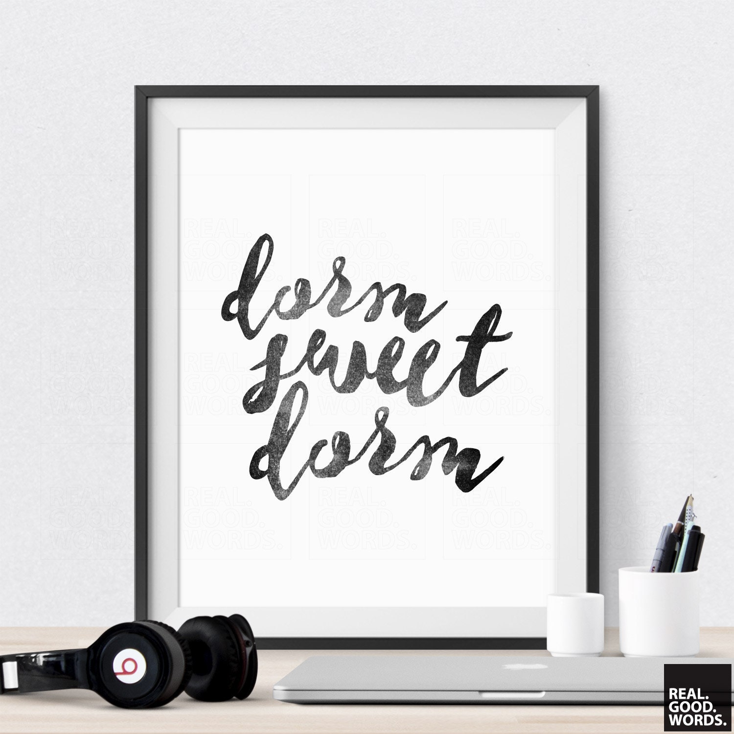 Printable College Dorm Decor Dorm Sweet Dorm Gollege