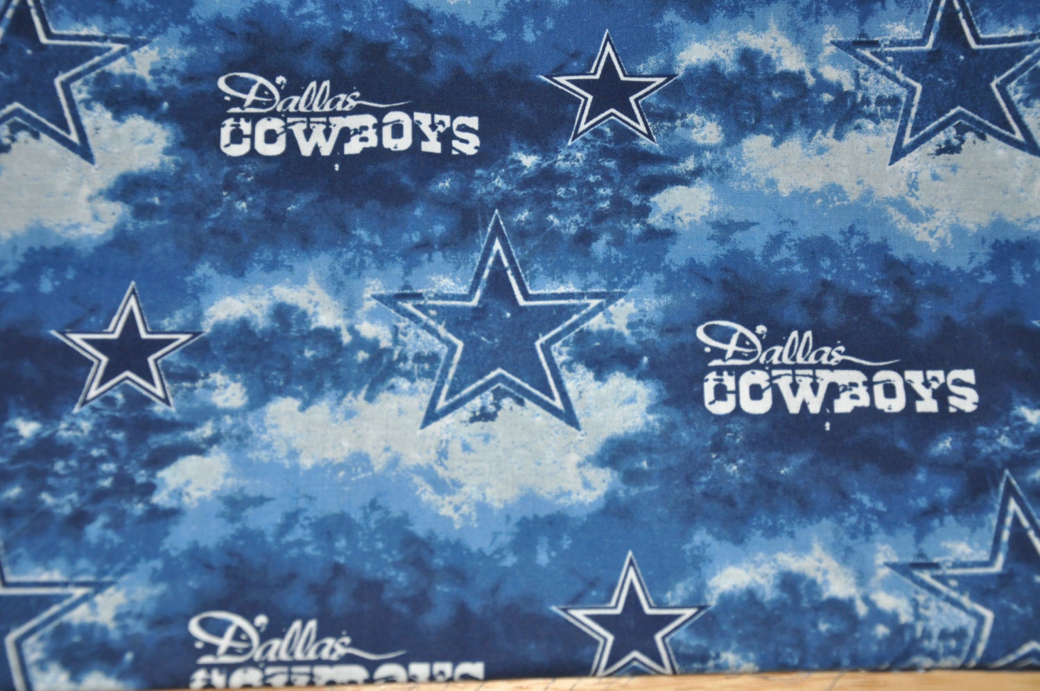 One Yard of Dallas Cowboys Extra Wide 100 Cotton Quilt Fabric from