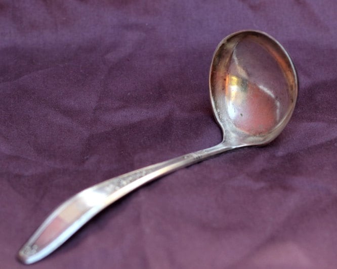 1847 Rogers Bros. Silverplate Gravy Ladle Ambassador Design