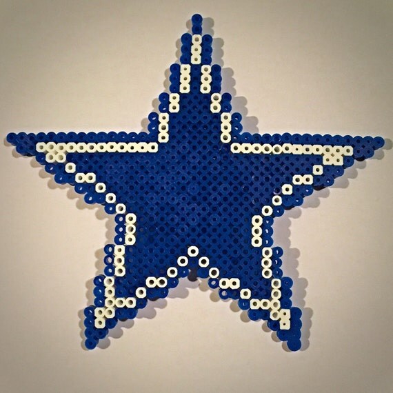 Items similar to NFL Dallas Cowboys Logo (Perler Beads) on Etsy