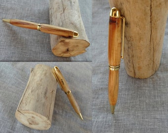 Dauphin Island driftwood pen, hand turned and customized for you!