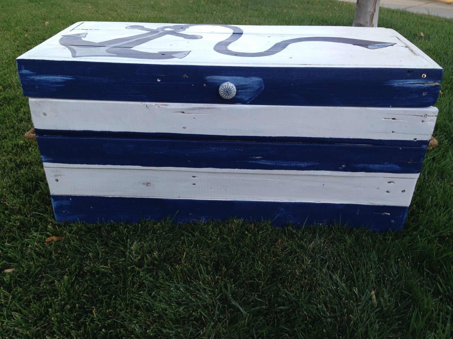 nautical toy chest