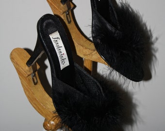 marabou bedroom slippers
