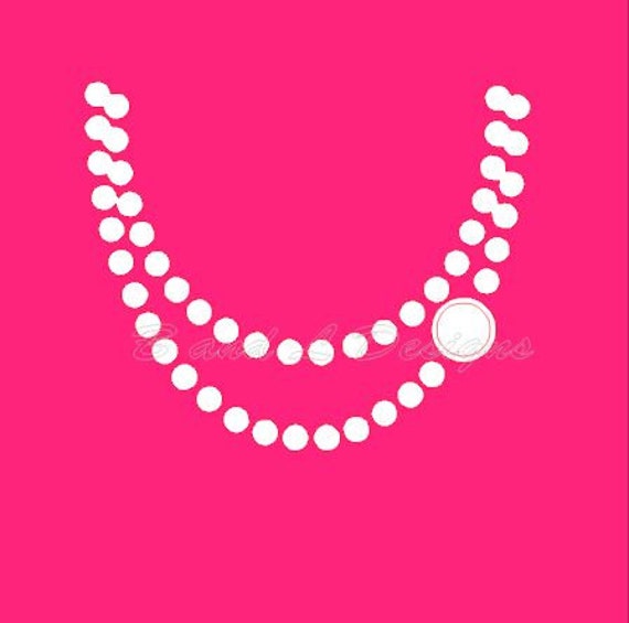 Download Pearl Necklace Silhouette Studio Cutting by ...