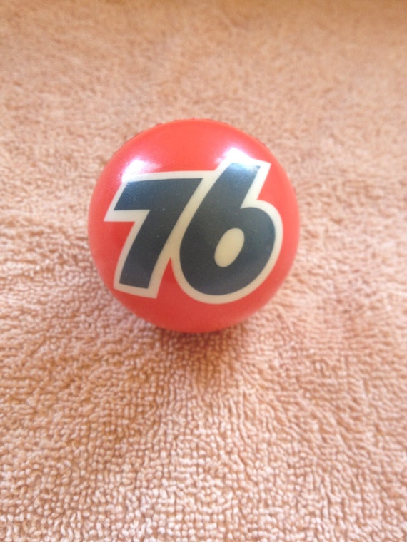 Red Union 76 Antenna Rubber Foam Bouncy Ball