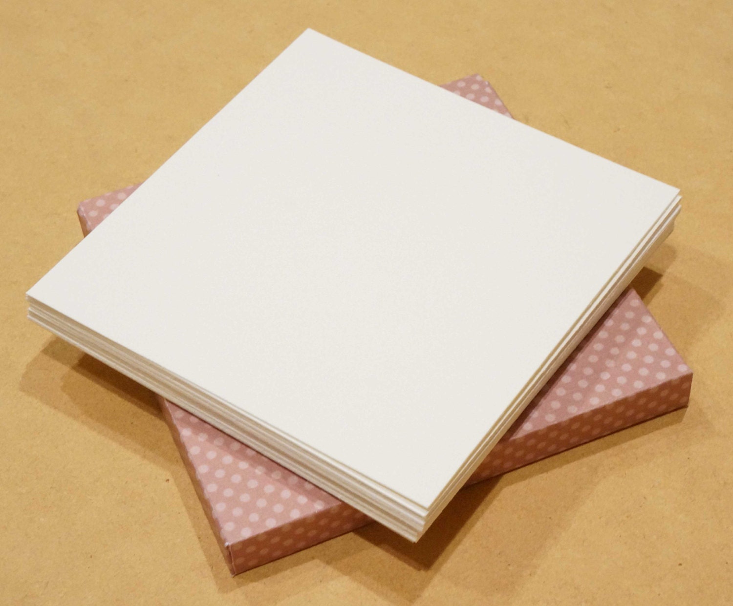 20 Blank Square Cards FREE SHIPPING 140lb Canson