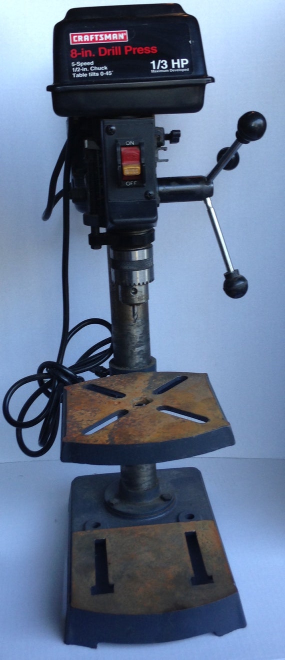 Craftsmen 8in 5 speed Drill Press