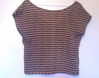 Bunny rabbit shirt with open back