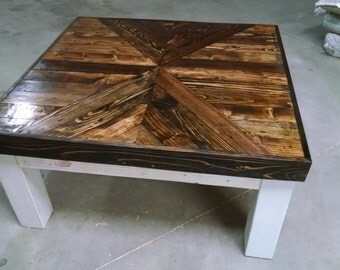 Reclaimed wood coffee table