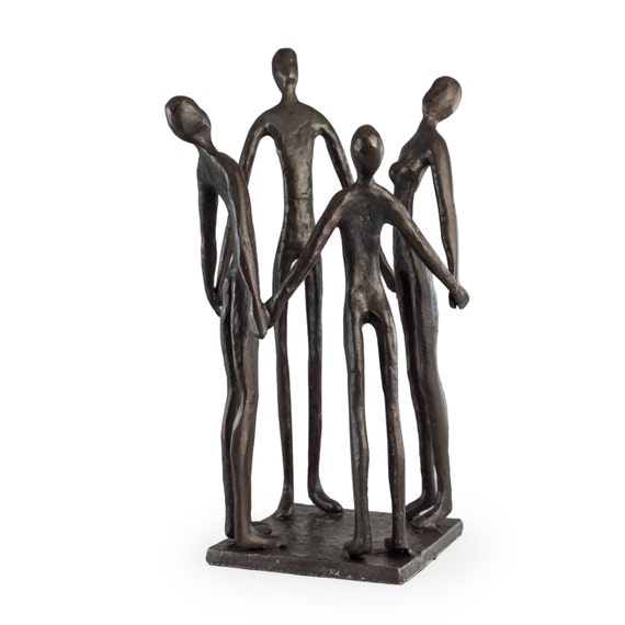 Circle of Love Bronze Sculpture Family by HomeTrendsOnline on Etsy