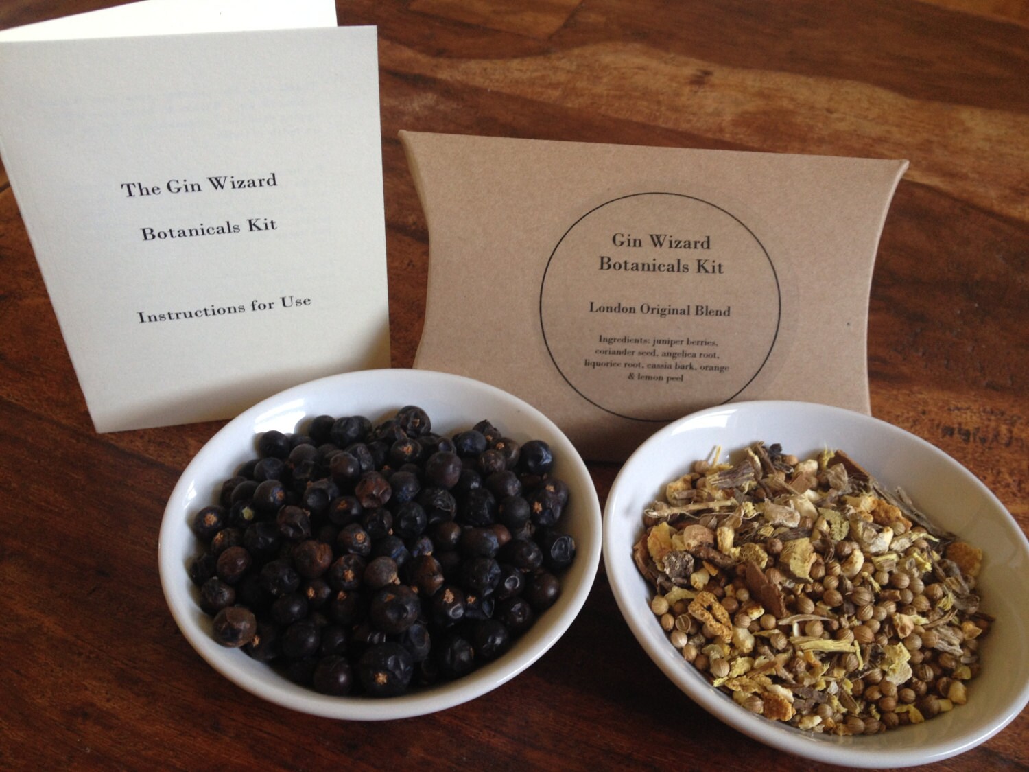 Home made Gin. Botanicals Kit in 3 easy steps Free Shipping from GinWizard on Etsy Studio