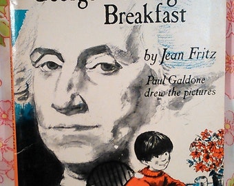 George Washington&#39;s Breakfast - Jean Fritz - Paul Galdone - 1969 - Vintage ... - il_340x270.823775984_kdqj