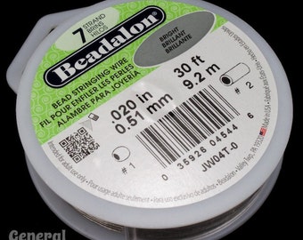 0.51mm 7 Strand Flexible Beading Wire (30 Ft) #WRD020