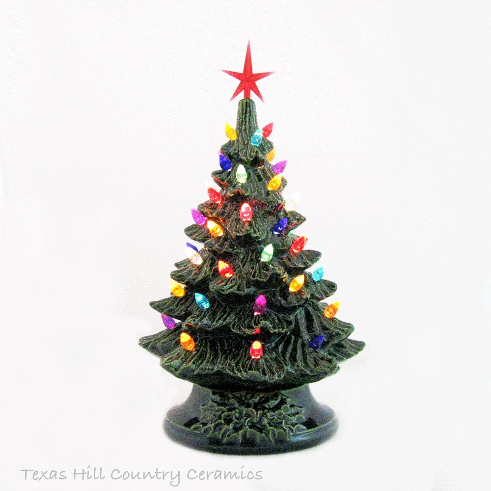 deck the halls with a vintage inspired ceramic christmas tree deck the halls with a vintage inspired ceramic christmas tree