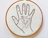 palmistry - pdf embroidery pattern