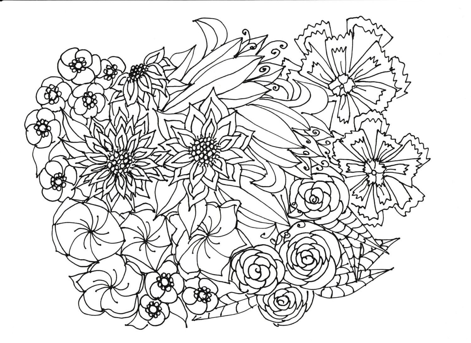  Plant Coloring Sheets 7