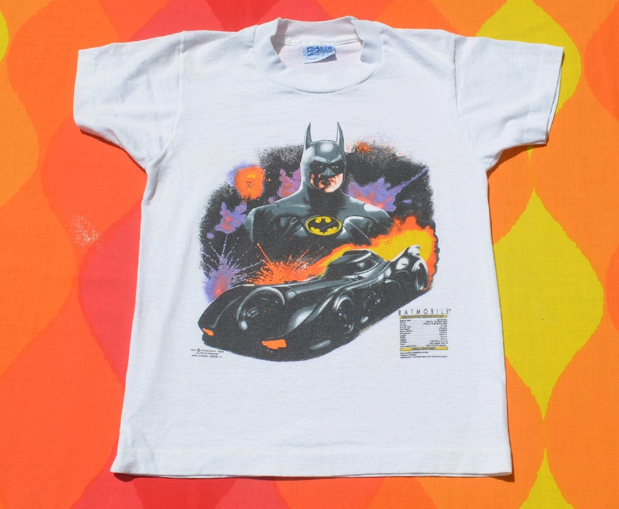 vintage batman animated series shirt