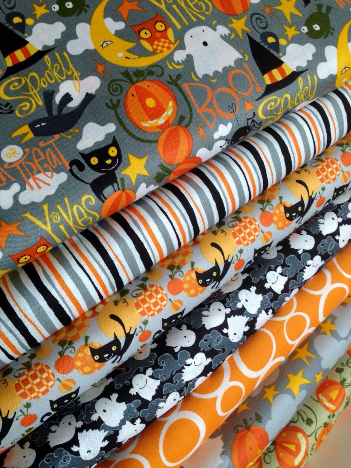 Happy Halloween fabric by David Walker Fabric Shoppe Bundle