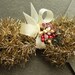 Holiday Gold Vintage Style Tinsel Garland - Retro Christmas Tinsel Trim - DIY Holiday Ornament Supplies