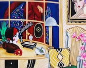 Wall Art Prints Art Deco Accessories Woman Store Window Antiques from Original Painting The Art Deco Shop by k Madison Moore Wall Art Prints Art Deco Accessories Woman Store Window Antiques from Original Painting The Art Deco Shop by k Madison Moore