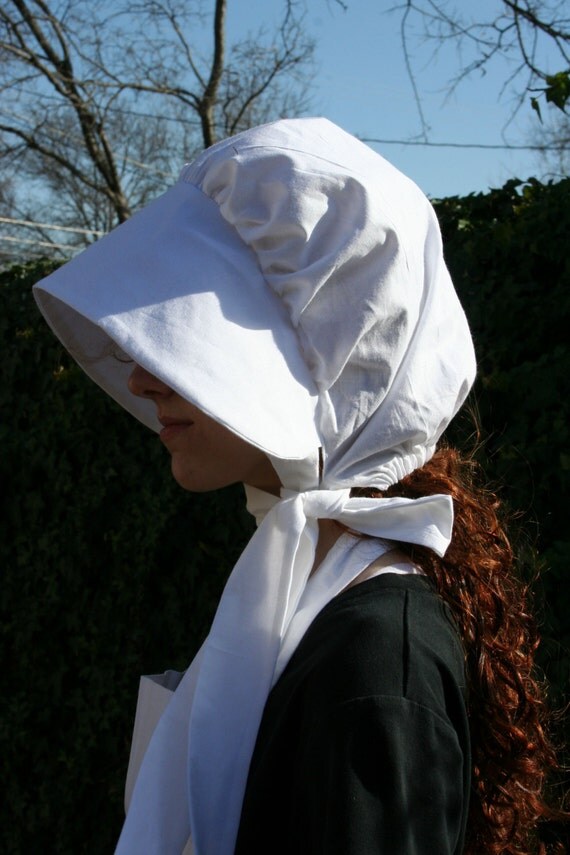 Ladies Pioneer bonnet old fashion bonnet for by heartsandhome