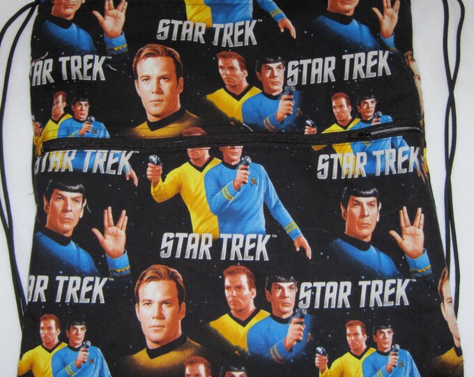 Star Trek Spock and Kirk: Backpack/tote