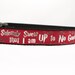 I Solemnly Swear Dog Collar 1 inch wide buckle by Apolloscloset