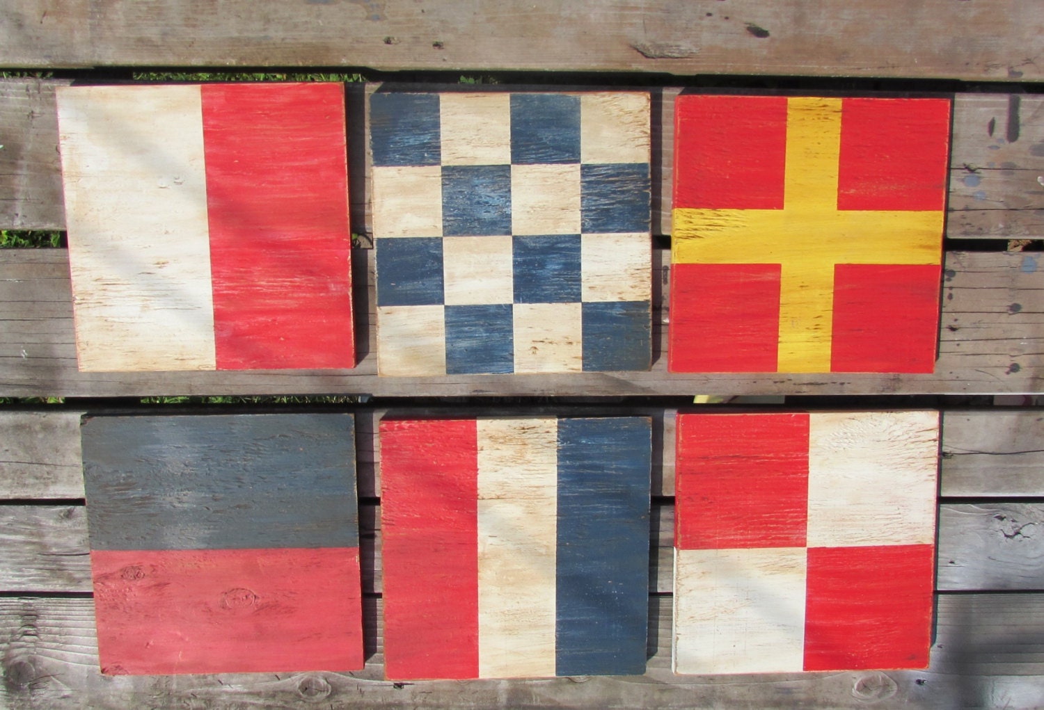 10-inch-nautical-flags-rustic-nautical-decor-nautical-flags