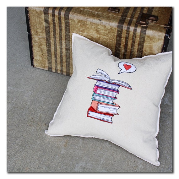 Book Love Throw Pillow