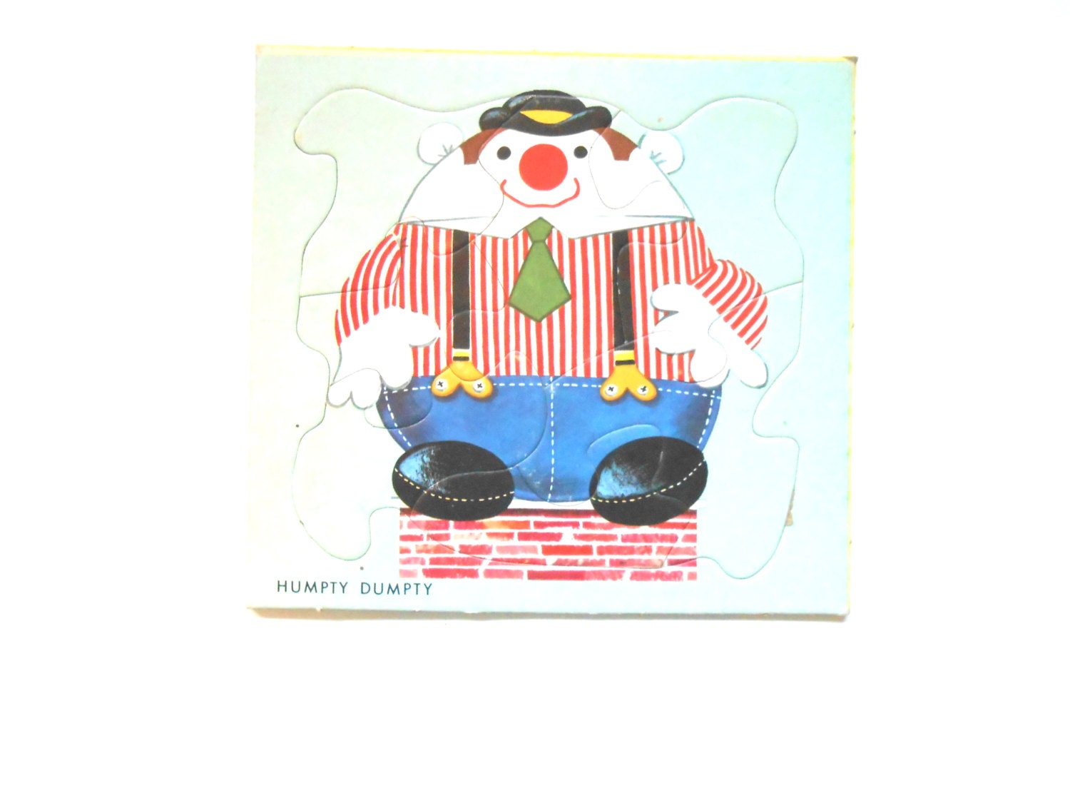 Humpty Dumpty Jigsaw Puzzle Vintage Toy