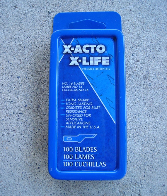 XActo X216 No.16 Scoring Blade size number 16 1