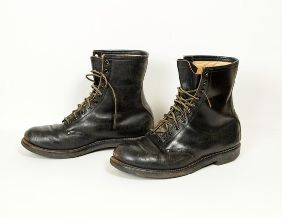 vintage 50s work boots Thorogood Weinbrenner Thoro-Zerotest