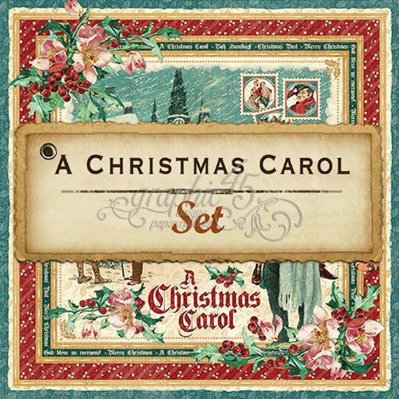 Graphic 45's A Christmas Carol Collection