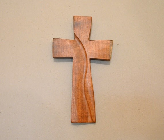 TX Mesquite Crooked Cross Simple Design with by KeepsakeCrosses