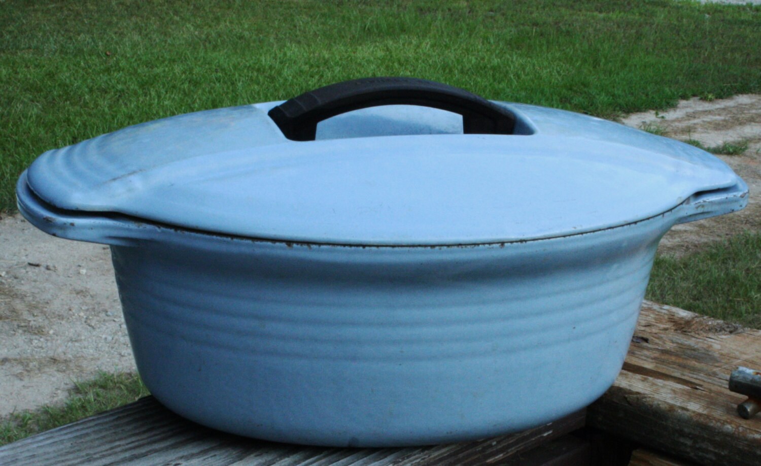 Vintage Le Creuset 27 3.5 qt. Raymond Loewy Futura Cocotte