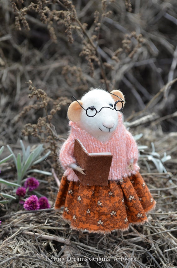 Sweet Mouse- Autumn - Felting Dreams