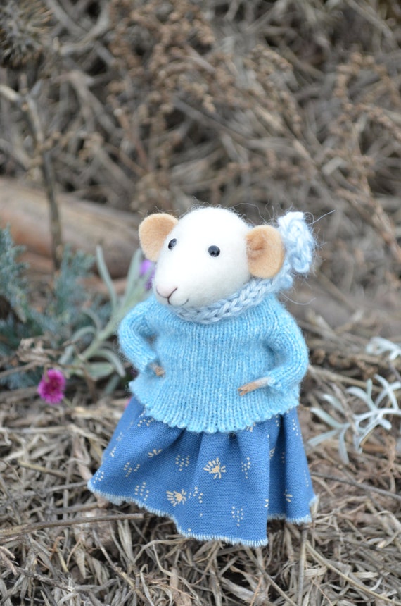 Sweet Mouse- Autumn - Felting Dreams