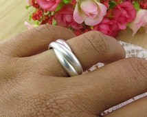 Russian wedding ring trinity