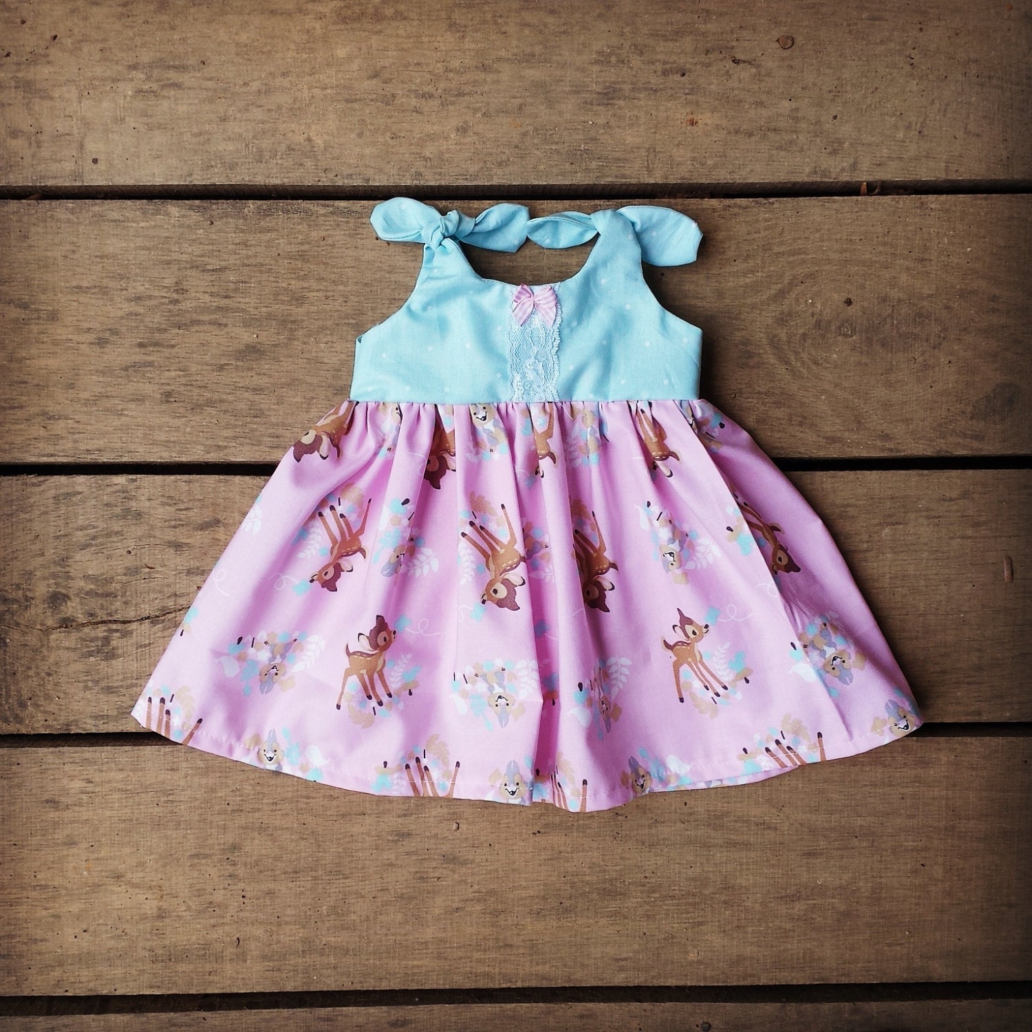 Bambi Dress Thumper Disney inspired dress baby girls