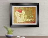 Against The Wall Signed Original Art Print By Rafi Perez
