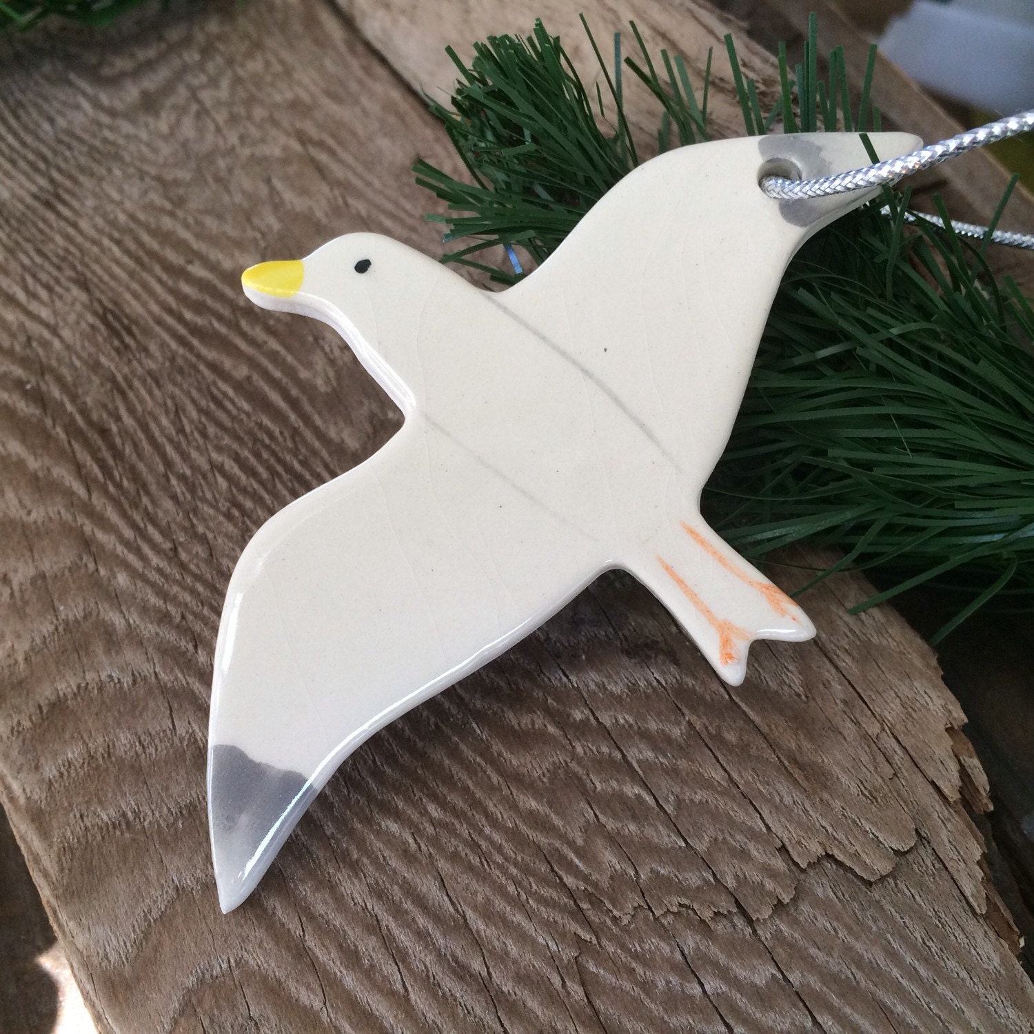 Seagull Ornament Cape cod ornament Nautical Ornament