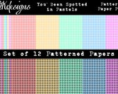 You've Been Spotted In Pastels Patterned Paper Pack