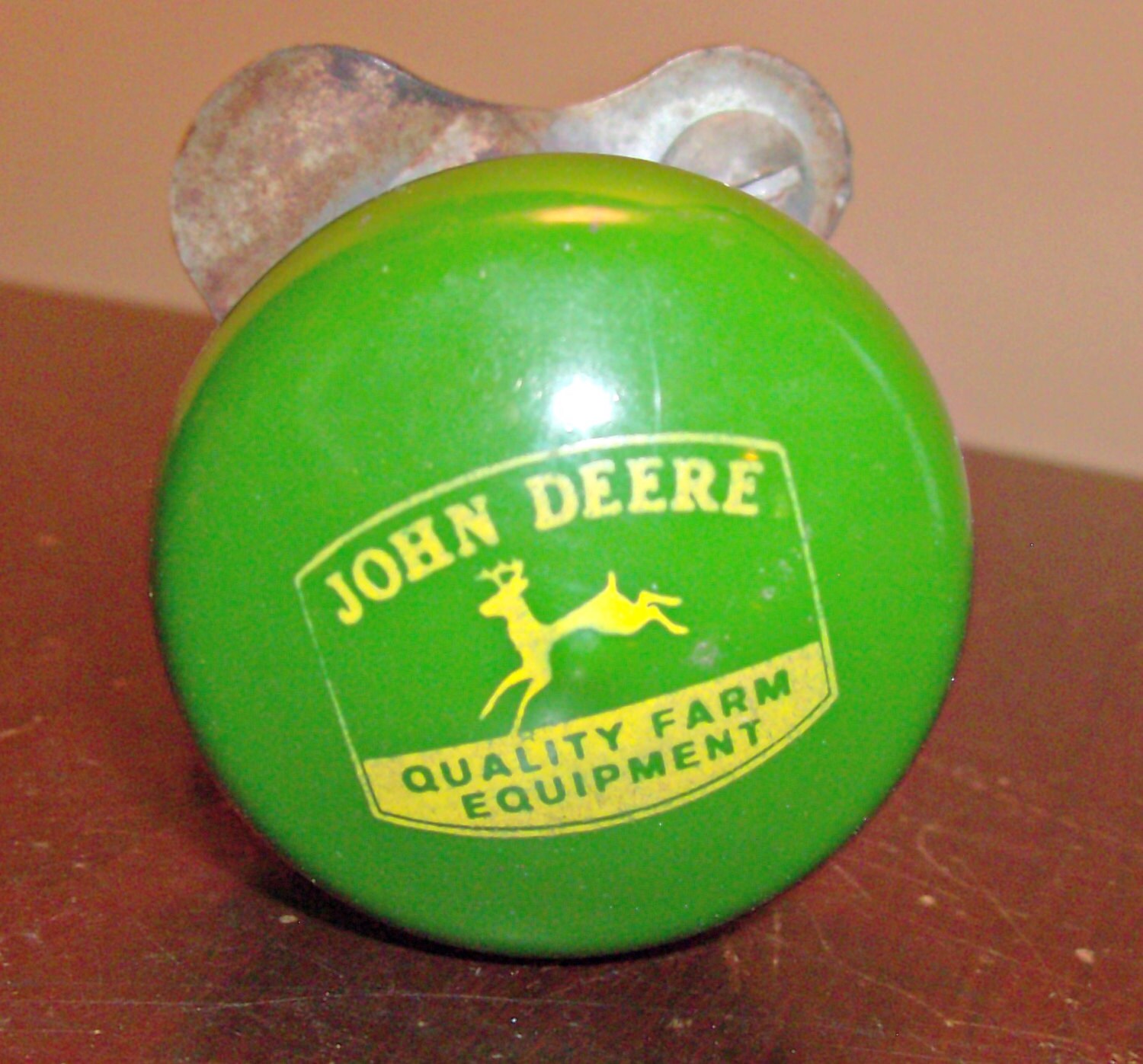 Vintage John Deere Steering Wheel Spinner Knob