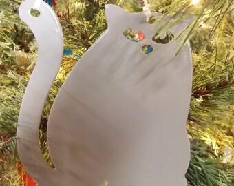 Fat Cat Ornament (Free Shipping)