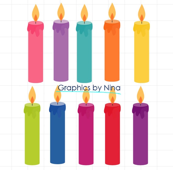 birthday candle clipart - photo #37